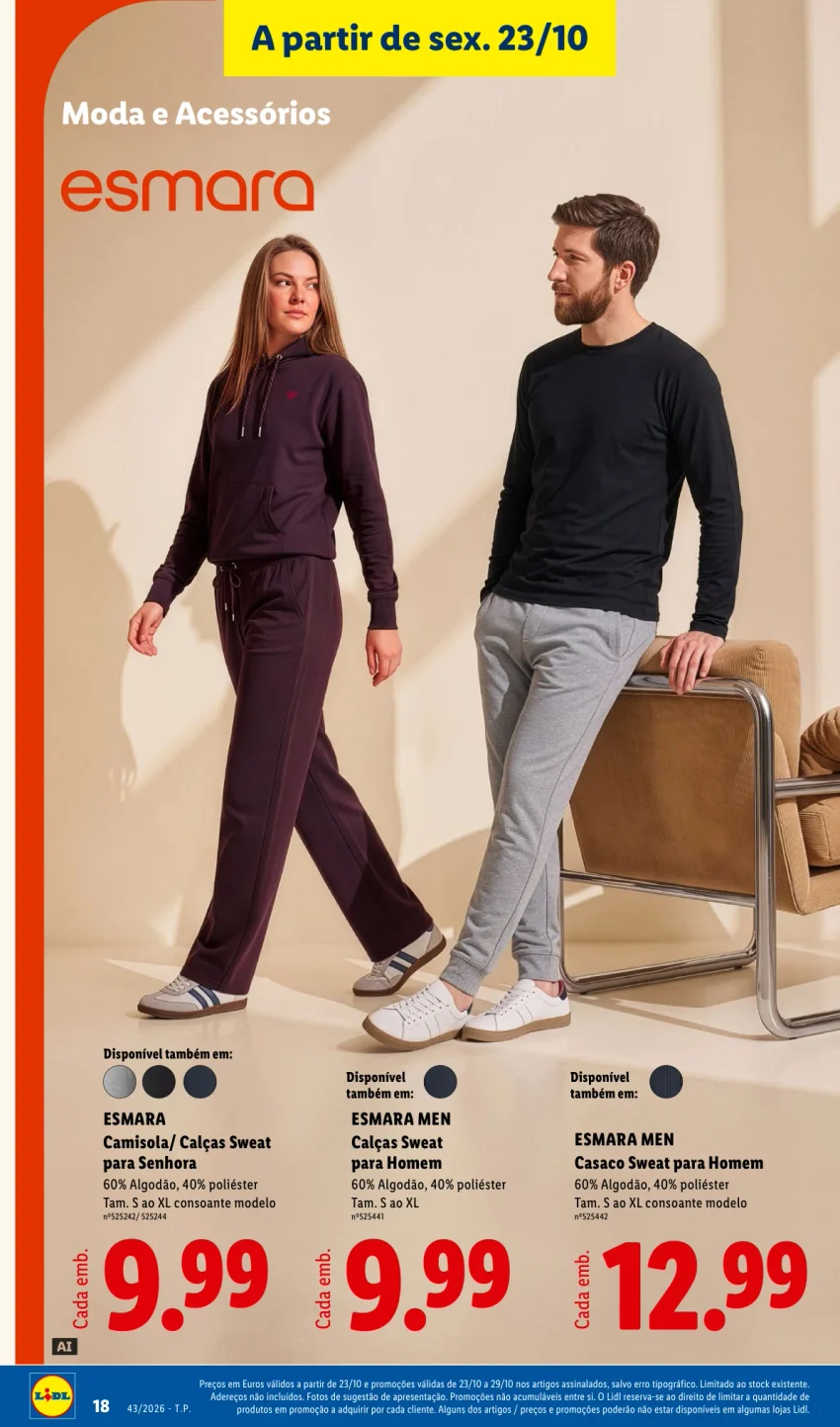 Página 18 do Folheto LiDL Promoções Fim De Semana