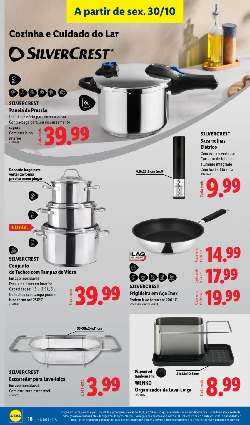 Página 18 do Folheto LiDL Promoções Fim De Semana