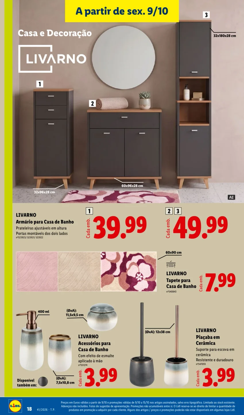 Página 18 do Folheto LiDL Promoções Fim De Semana
