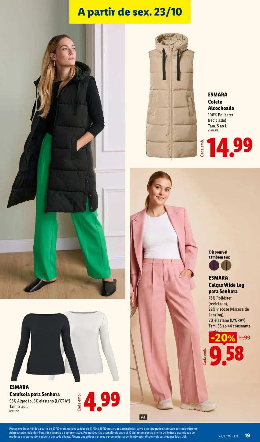 Página 19 do Folheto LiDL Promoções Fim De Semana