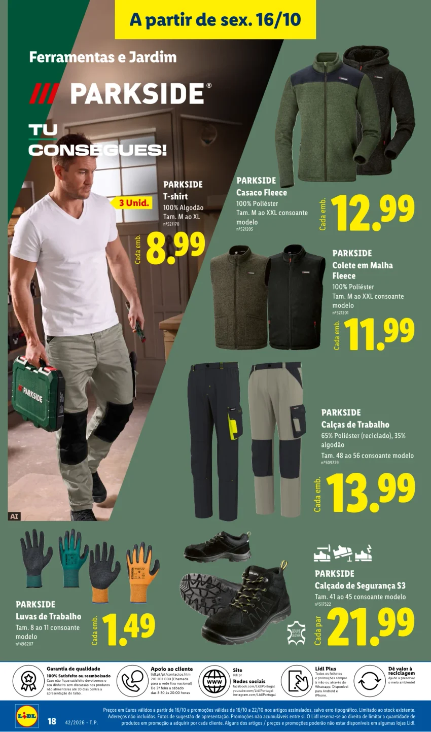Página 22 do Folheto LiDL Promoções Fim De Semana