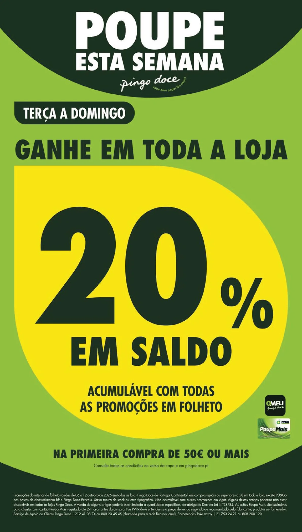 Página 1 do Folheto Pingo Doce