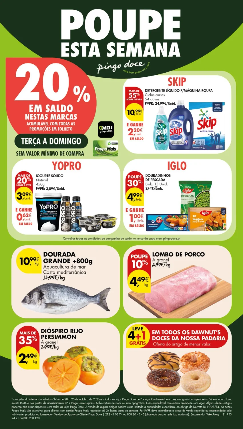 Página 1 do Folheto Pingo Doce