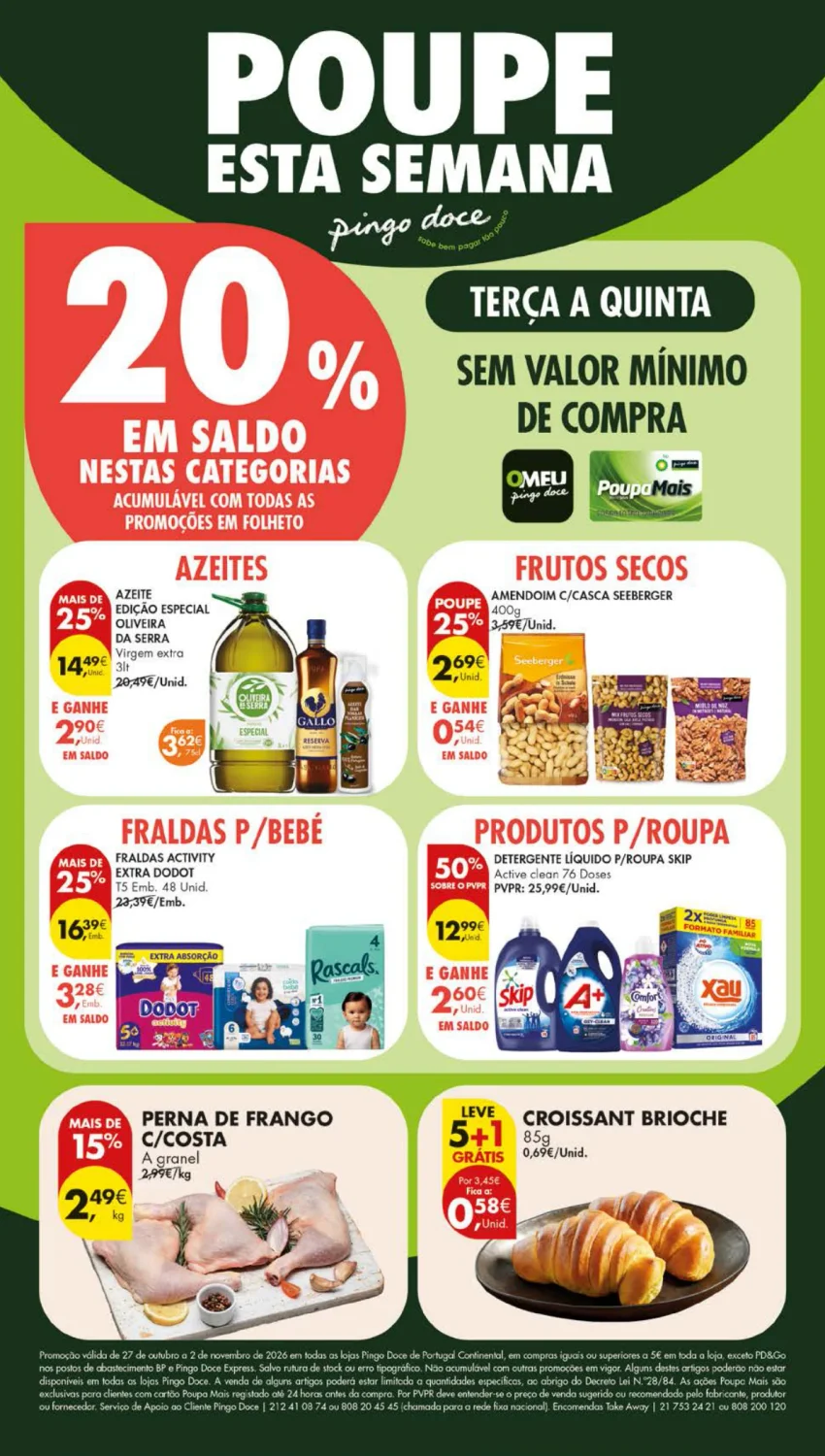 Página 1 do Folheto Pingo Doce