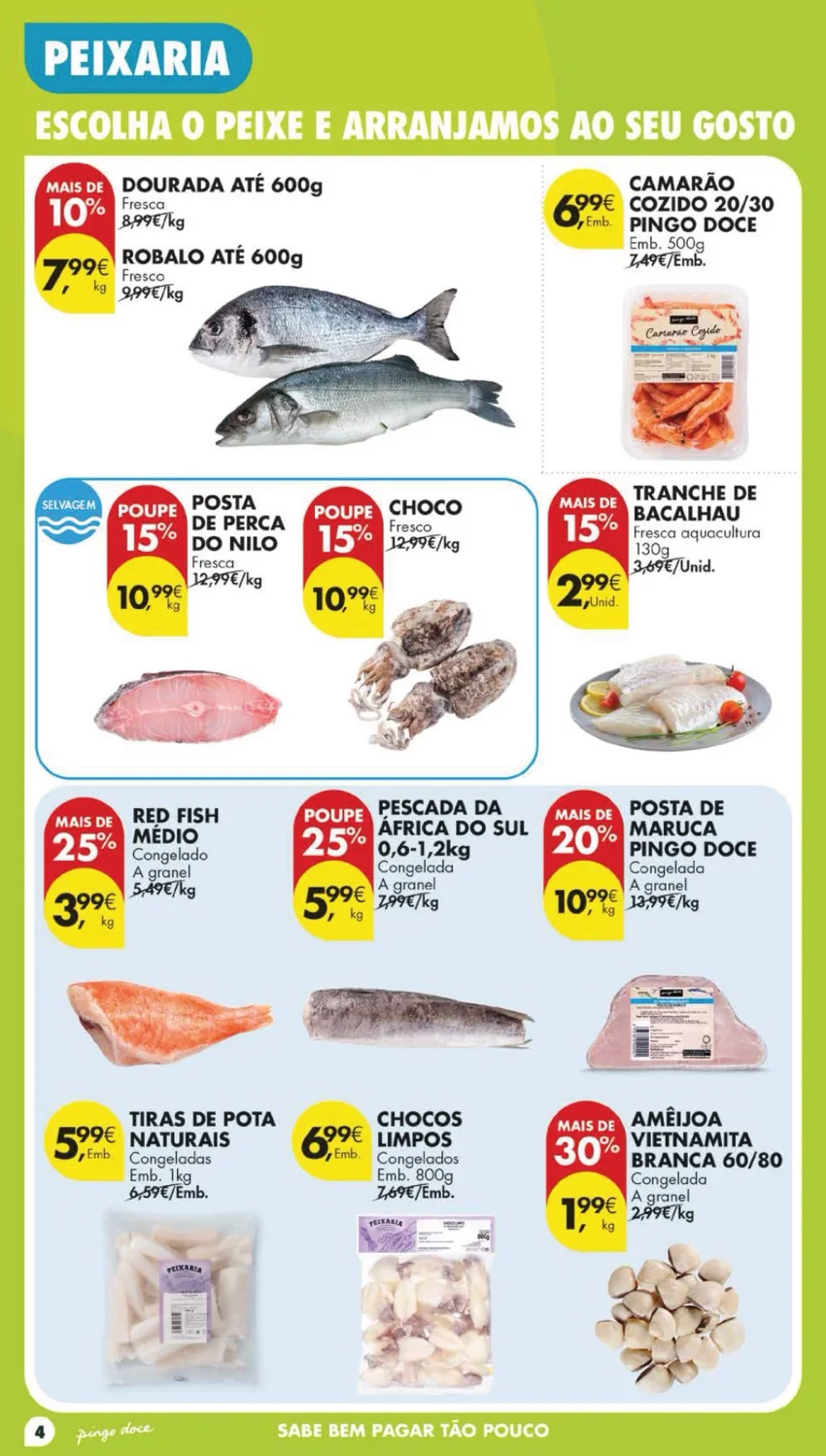 Página 4 do Folheto Pingo Doce