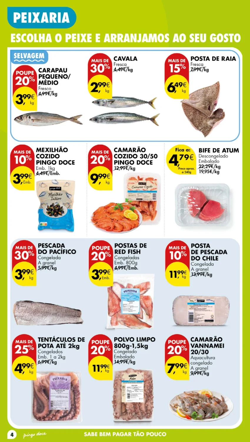 Página 4 do Folheto Pingo Doce