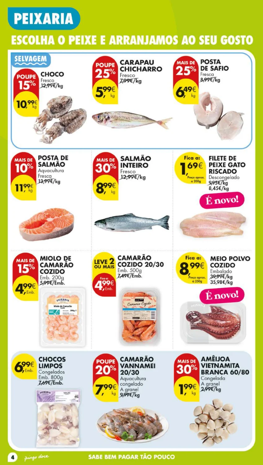 Página 4 do Folheto Pingo Doce