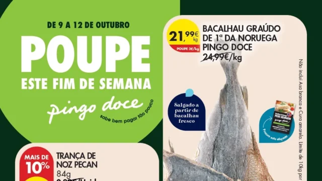 Folheto Pingo Doce fim de semana (9 a 12 de outubro)