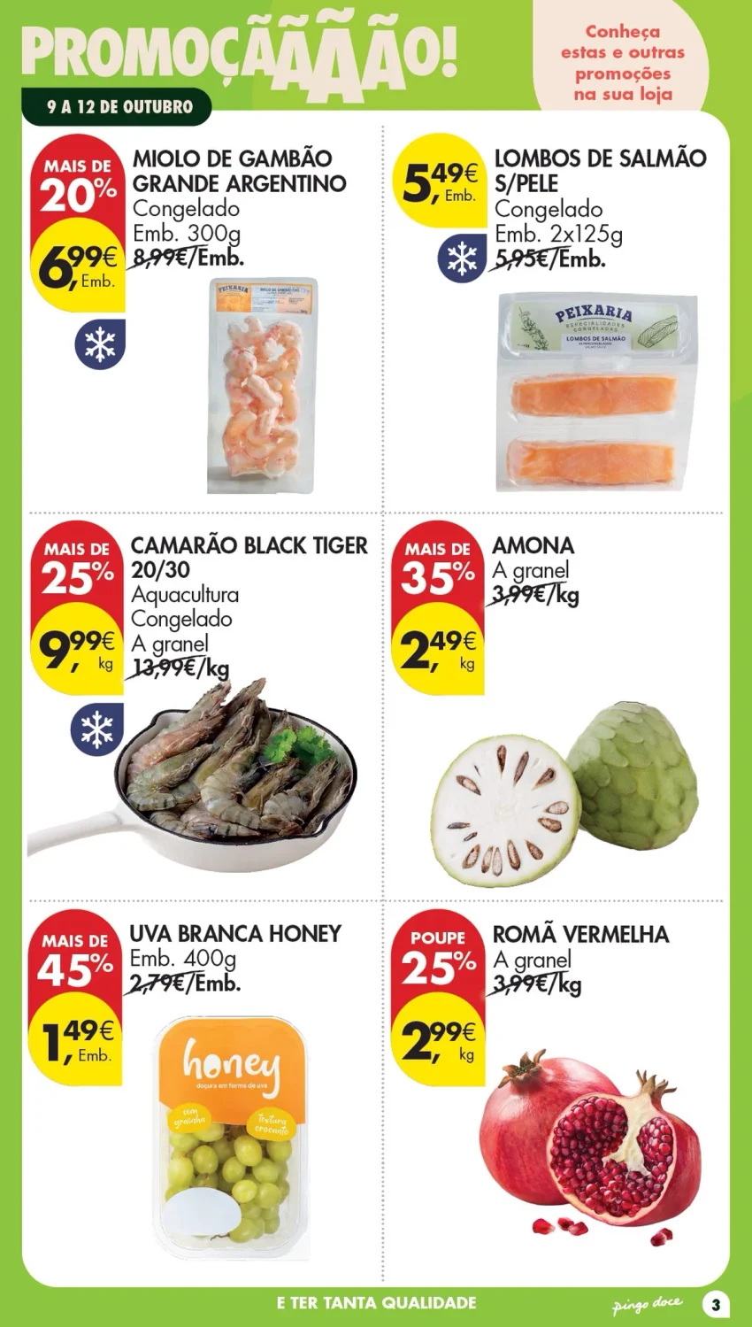 Página 3 do Folheto Pingo Doce Fim De Semana