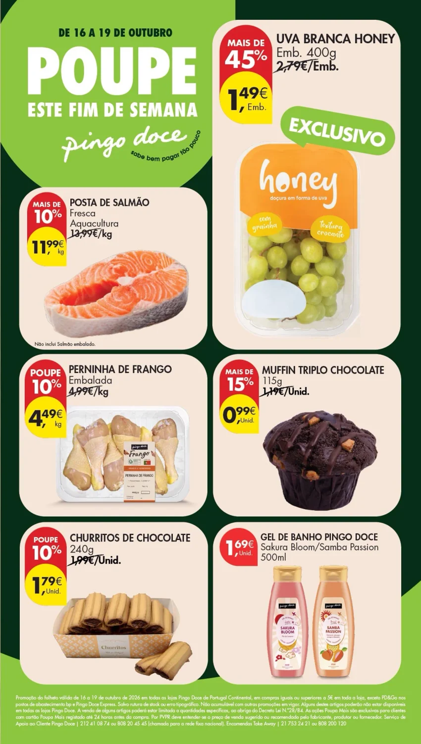 Página 3 do Folheto Pingo Doce Fim De Semana