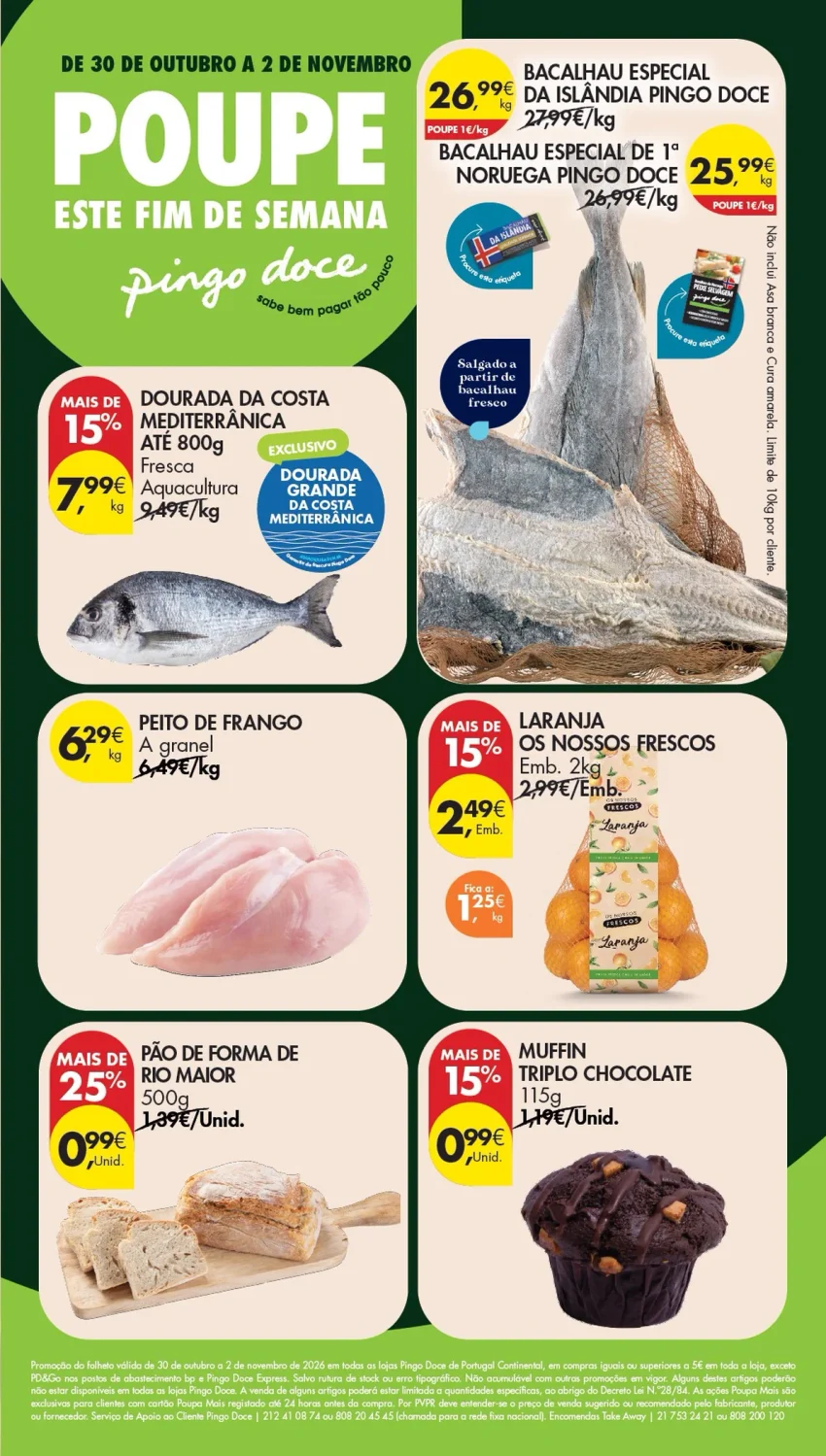 Página 3 do Folheto Pingo Doce Fim De Semana