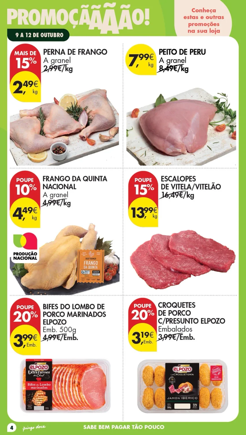 Página 4 do Folheto Pingo Doce Fim De Semana
