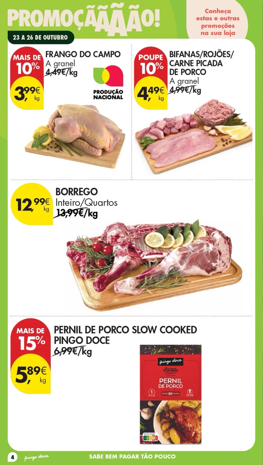 Página 4 do Folheto Pingo Doce Fim De Semana