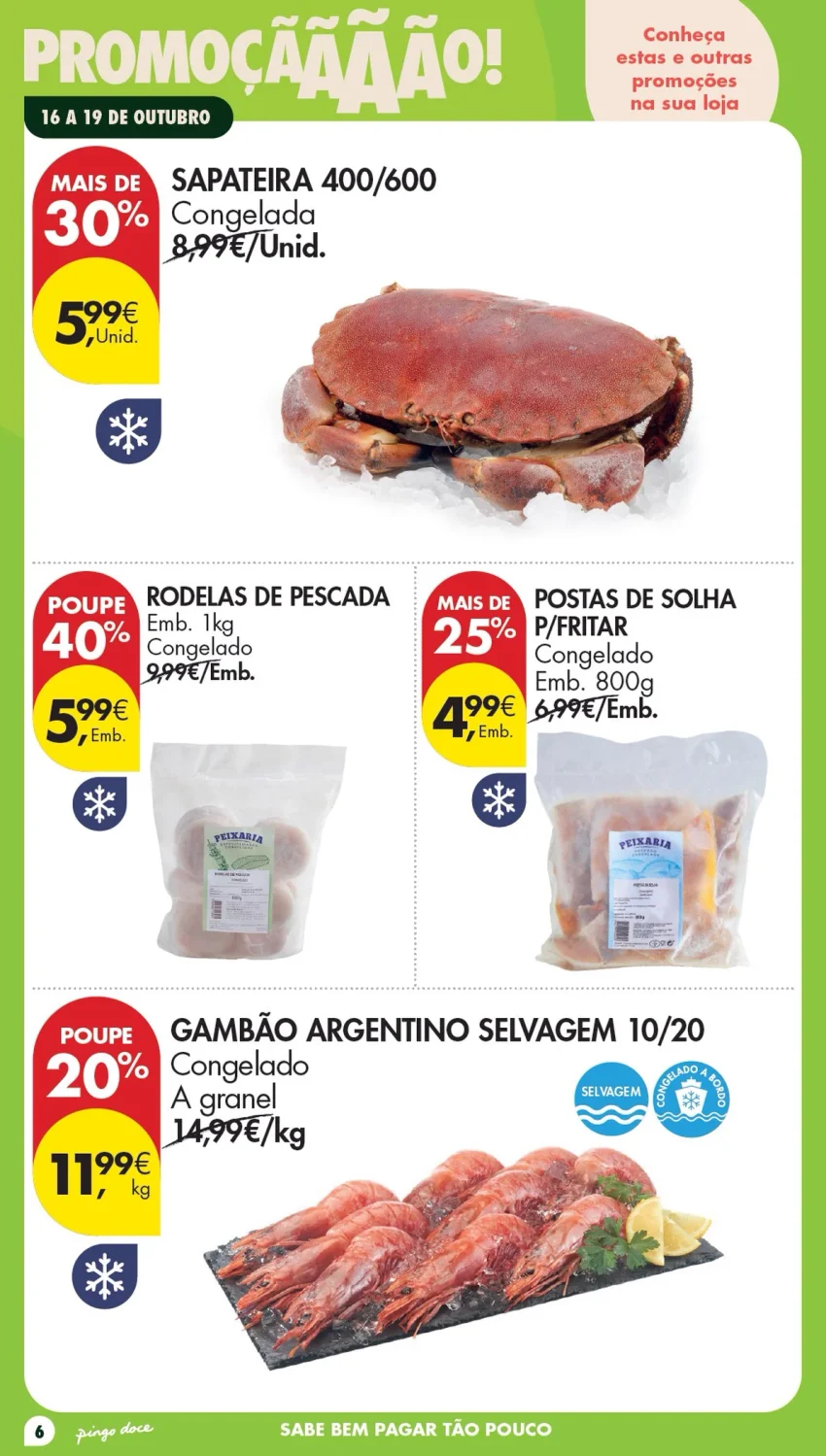 Página 6 do Folheto Pingo Doce Fim De Semana