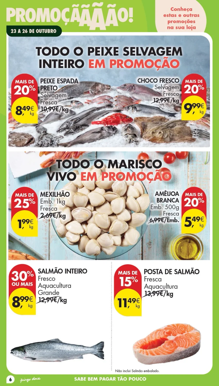 Página 6 do Folheto Pingo Doce Fim De Semana