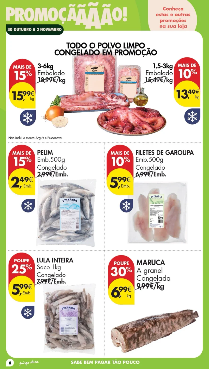 Página 6 do Folheto Pingo Doce Fim De Semana