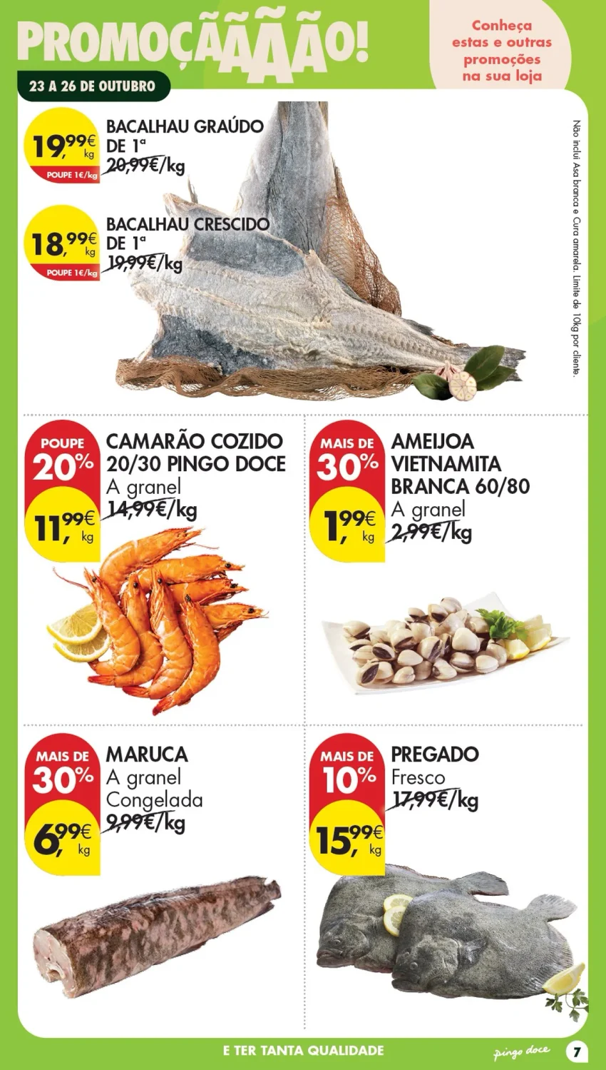 Página 7 do Folheto Pingo Doce Fim De Semana