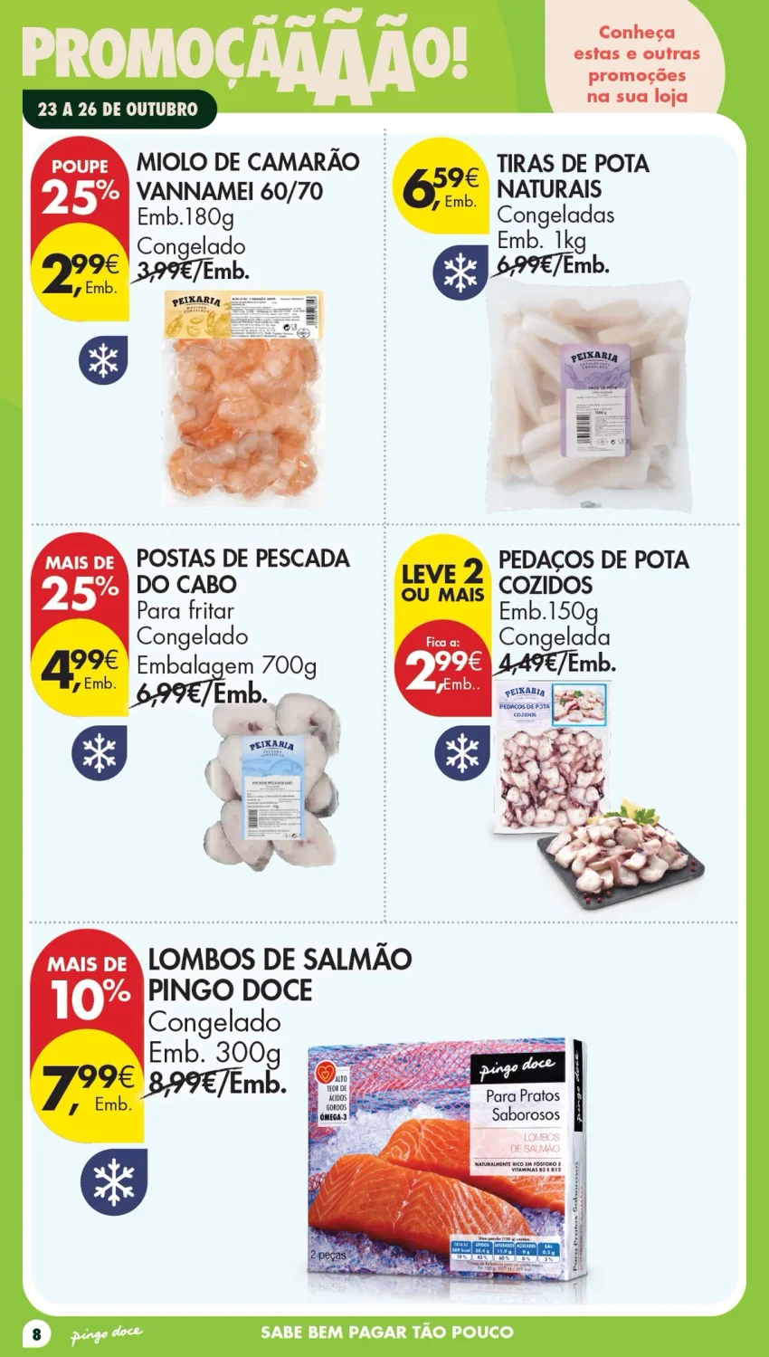 Página 8 do Folheto Pingo Doce Fim De Semana