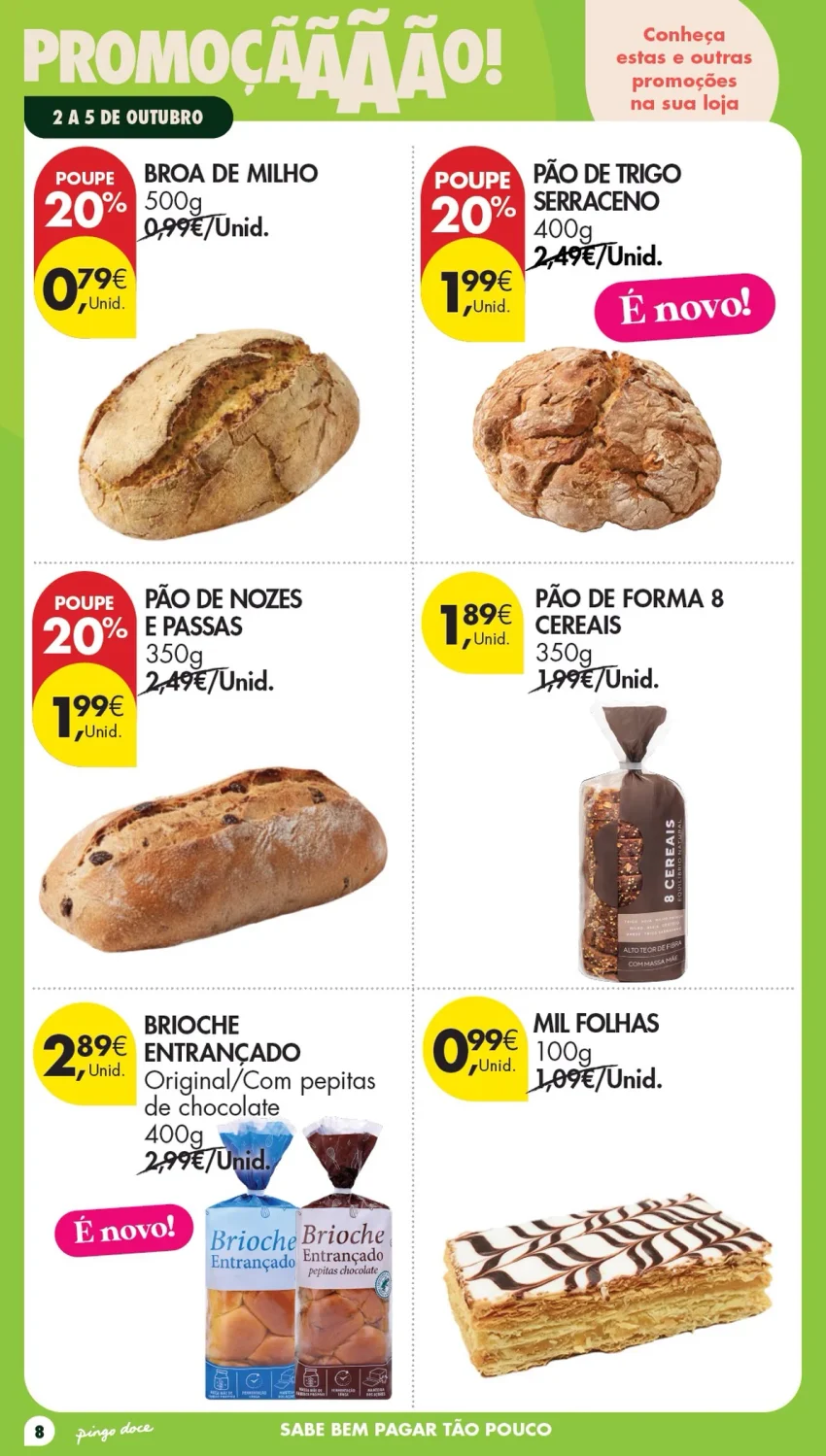 Página 8 do Folheto Pingo Doce Fim De Semana