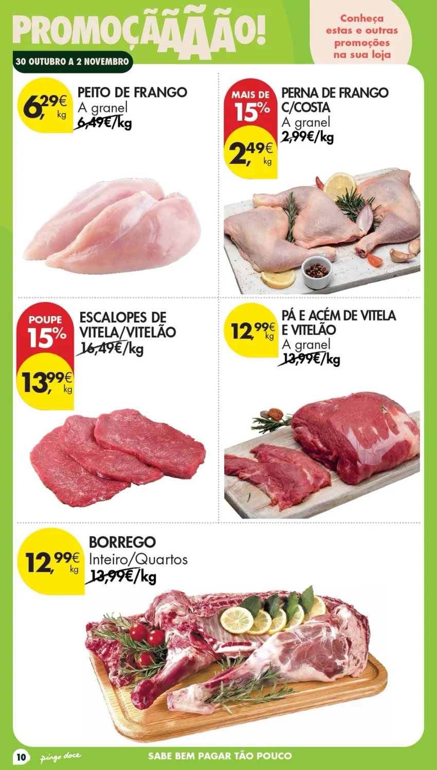 Página 10 do Folheto Pingo Doce Fim De Semana