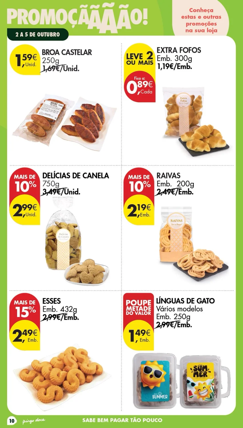 Página 10 do Folheto Pingo Doce Fim De Semana