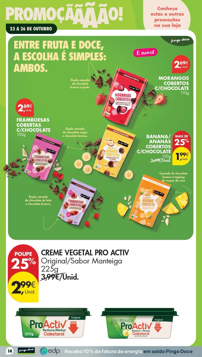 Página 14 do Folheto Pingo Doce Fim De Semana