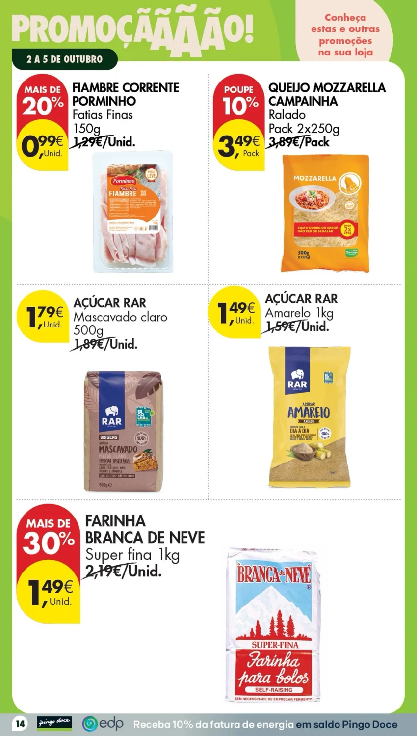 Página 14 do Folheto Pingo Doce Fim De Semana