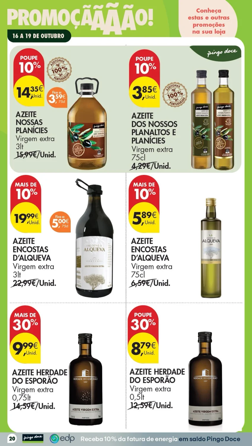 Página 20 do Folheto Pingo Doce Fim De Semana