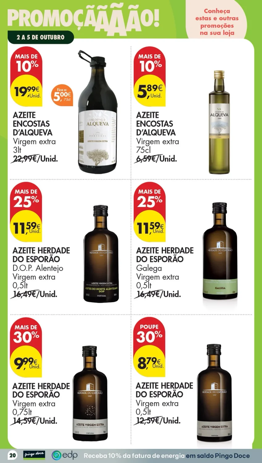 Página 20 do Folheto Pingo Doce Fim De Semana