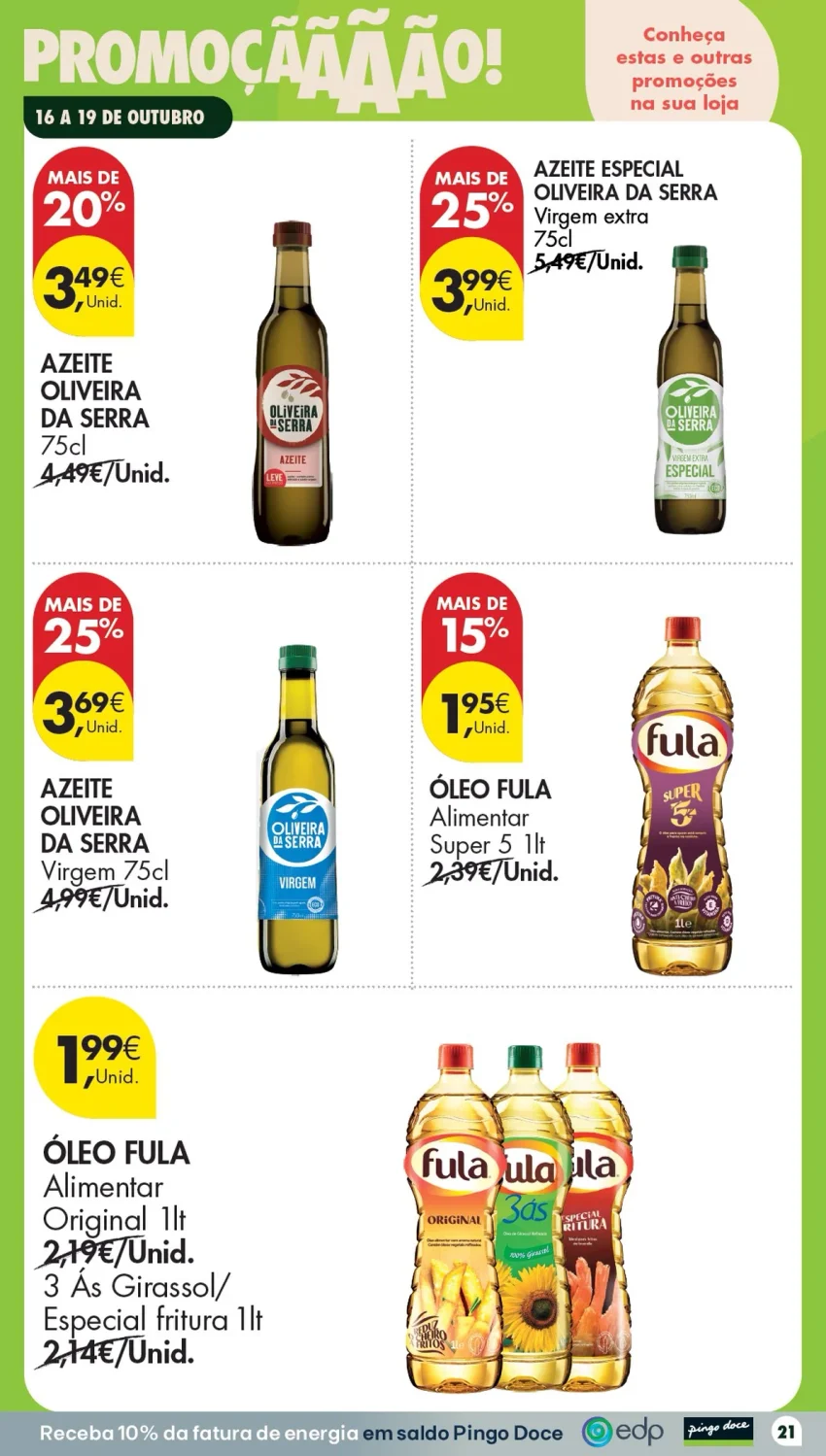 Página 21 do Folheto Pingo Doce Fim De Semana