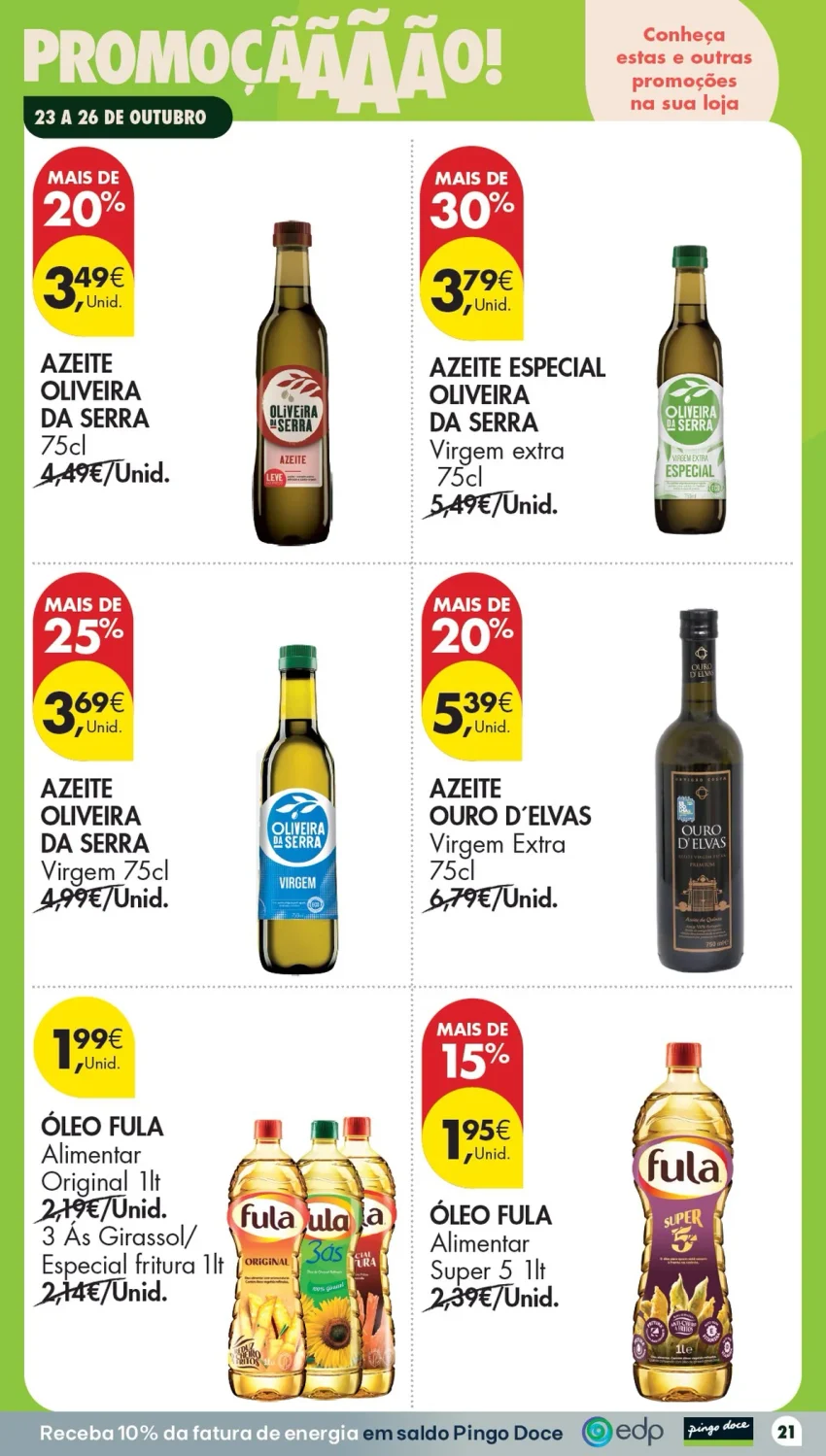 Página 21 do Folheto Pingo Doce Fim De Semana