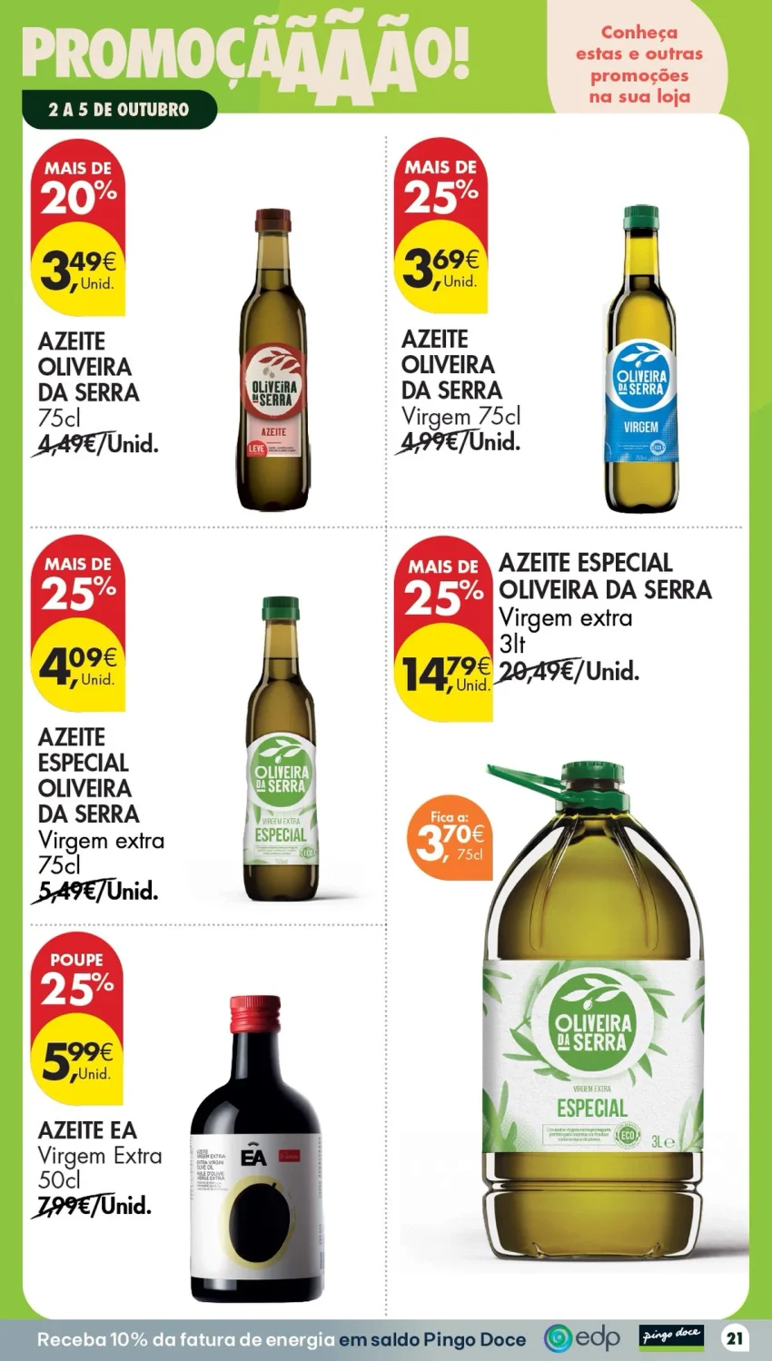 Página 21 do Folheto Pingo Doce Fim De Semana