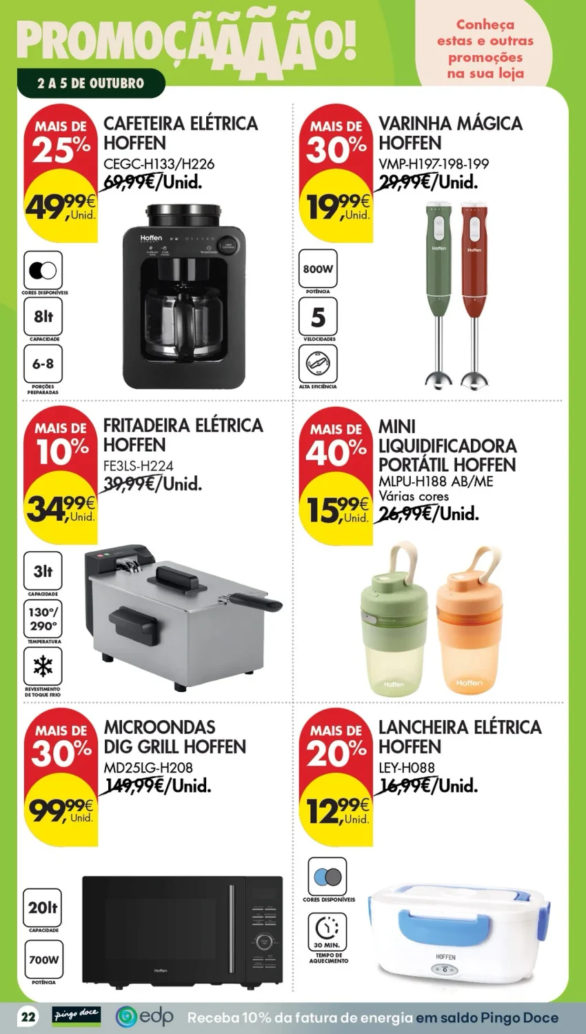 Página 22 do Folheto Pingo Doce Fim De Semana