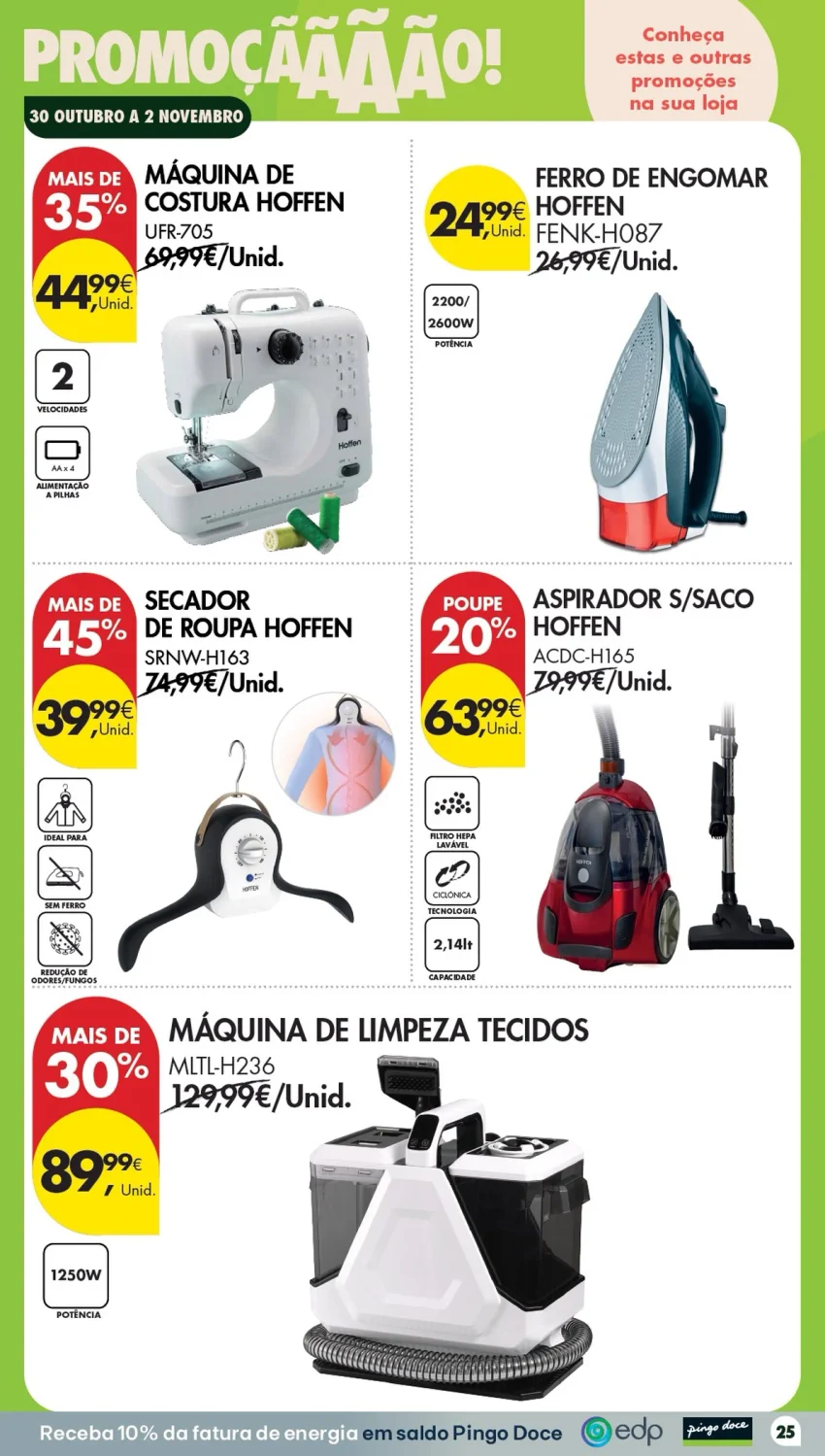 Página 25 do Folheto Pingo Doce Fim De Semana